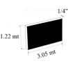 TABLAS HIGIENICAS SANALITE 1/4 plg