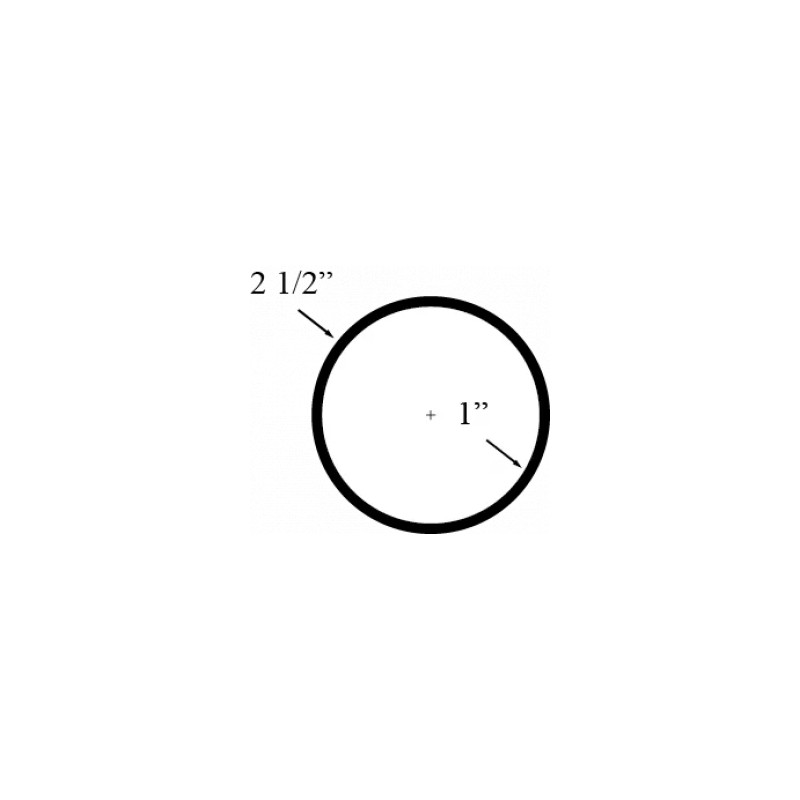 BUJE 2 1/2 x1 plg NYLON 6/6 M