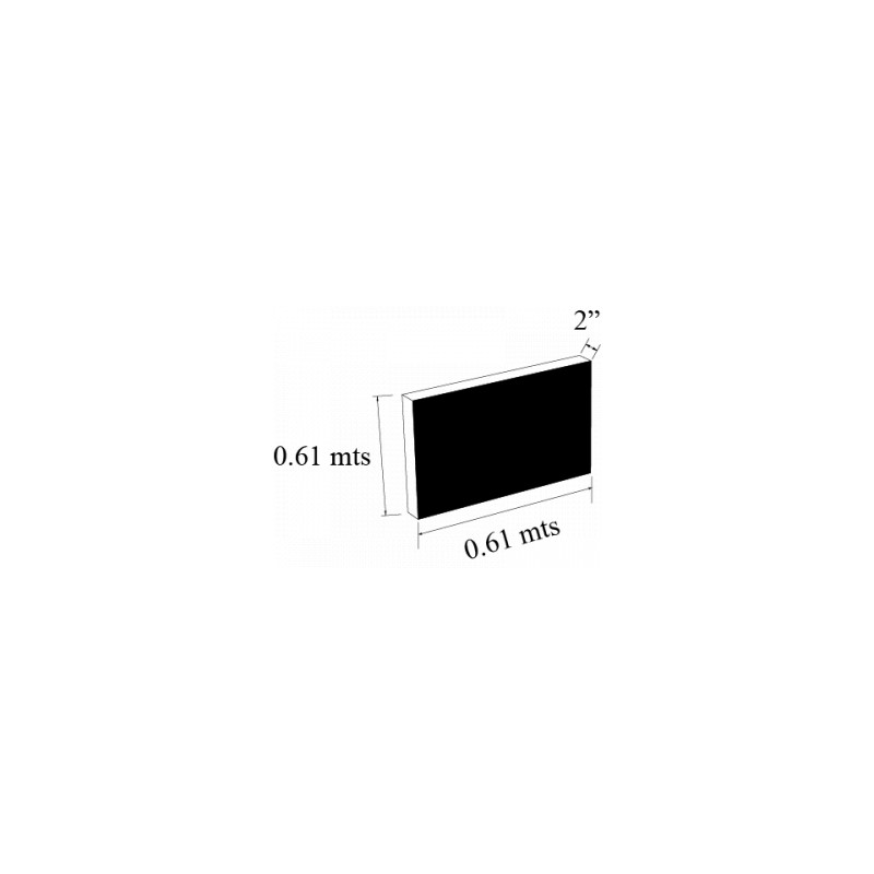 PLACA 2 plg NYLON X/L